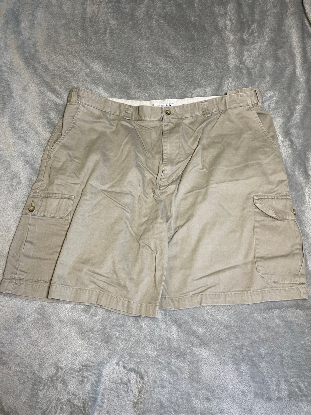 Geoffrey Beene Khaki Cargo Shorts